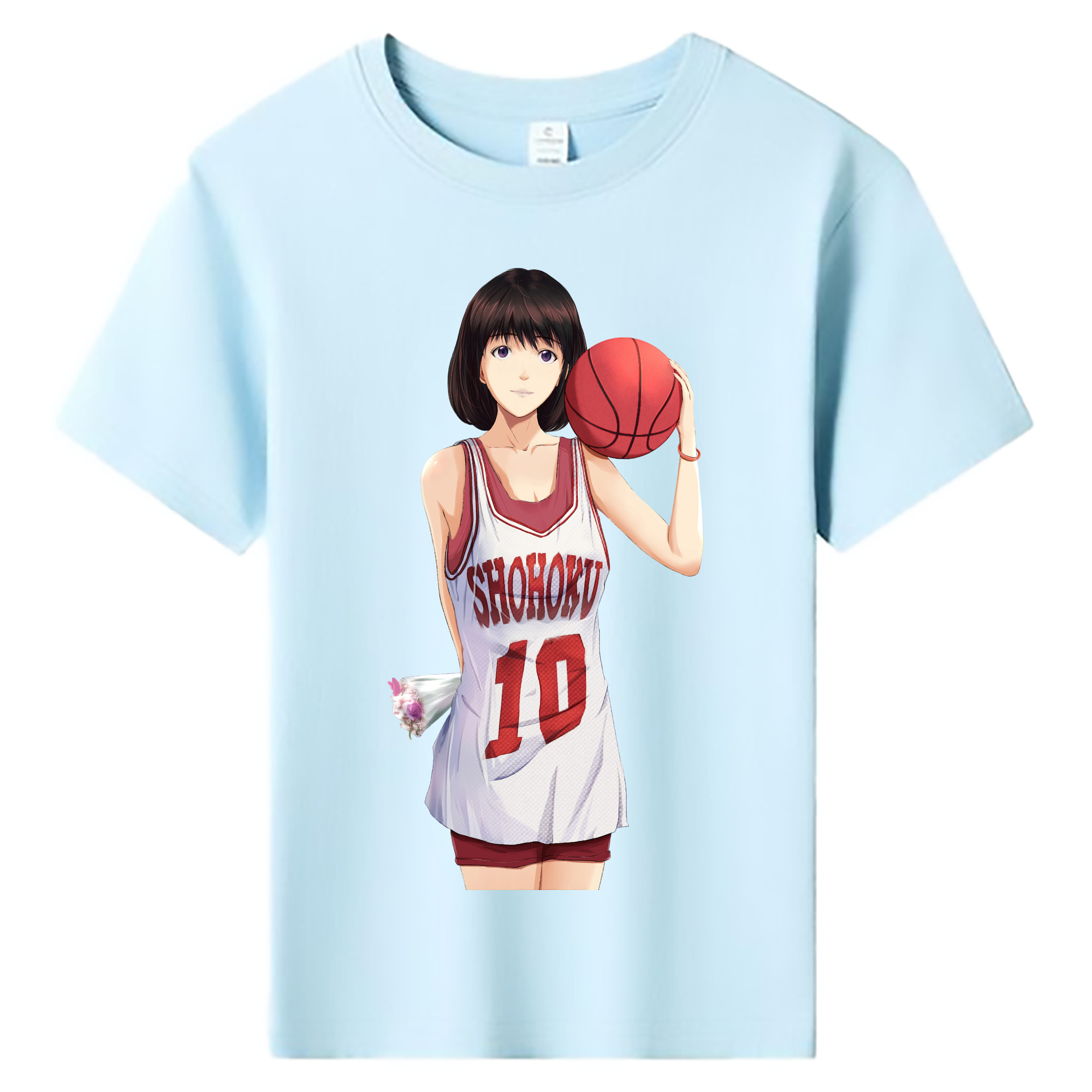 （画像用） SLAM DUNK／スラムダンク 綿100％キッズTシャツ（フロントプリント）